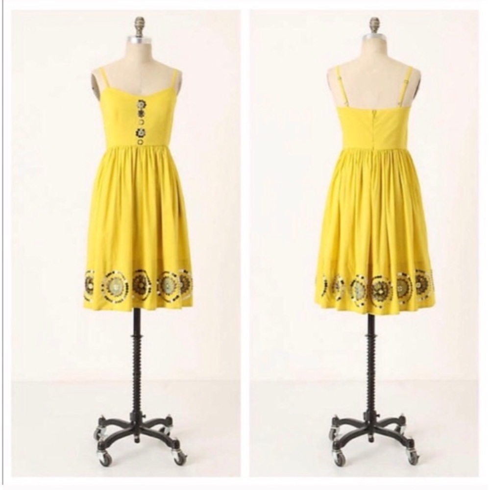 Girls From Savoy Midi Dress size 0 Anthropologie